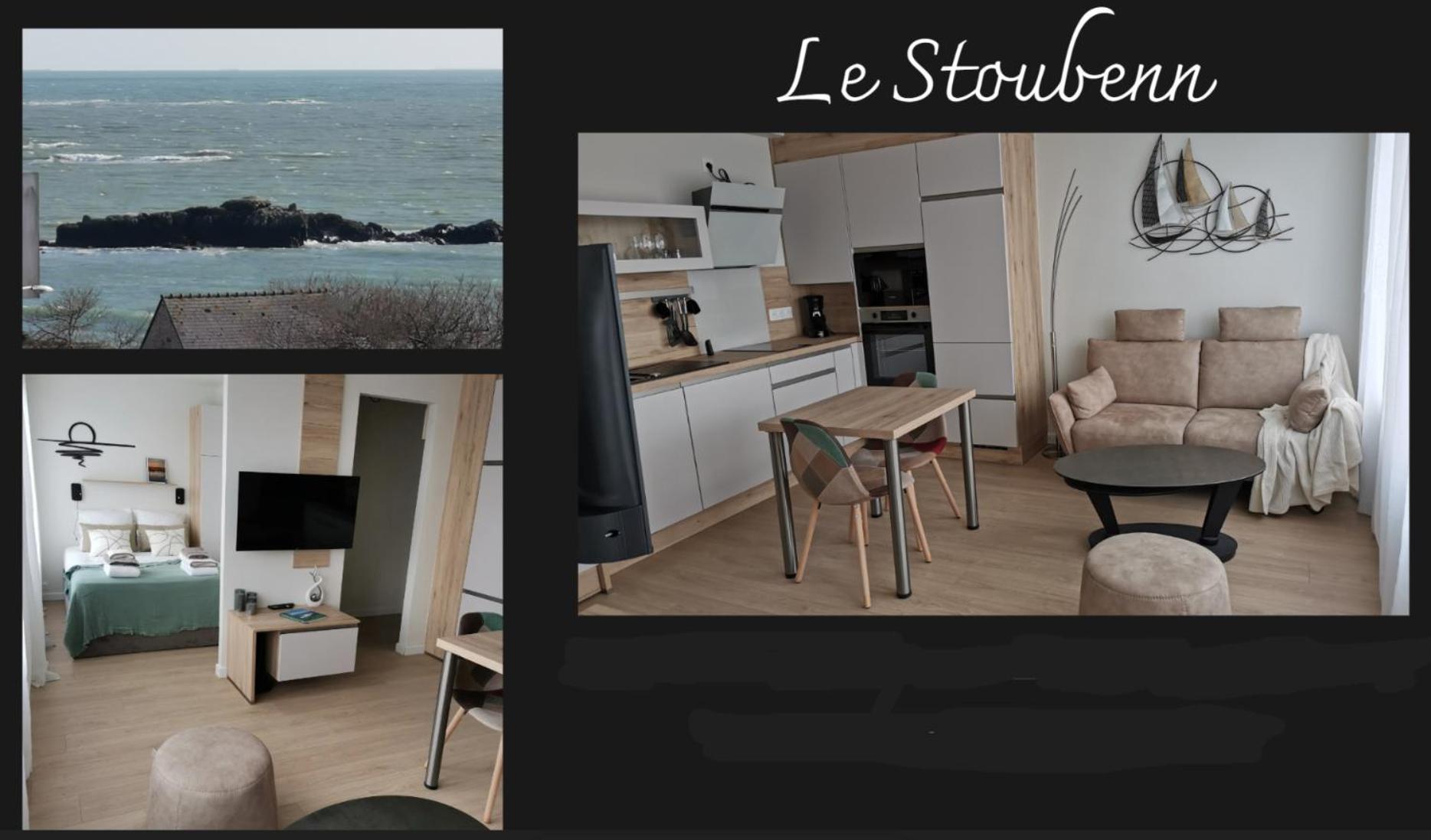 Le Stoubenn, Raffine Et Chaleureux Apartment Concarneau Bagian luar foto